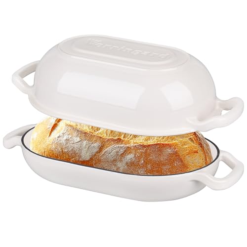 Enameled Cast Iron Dutch Oven with Lid for Bread Baking, 5QT M245