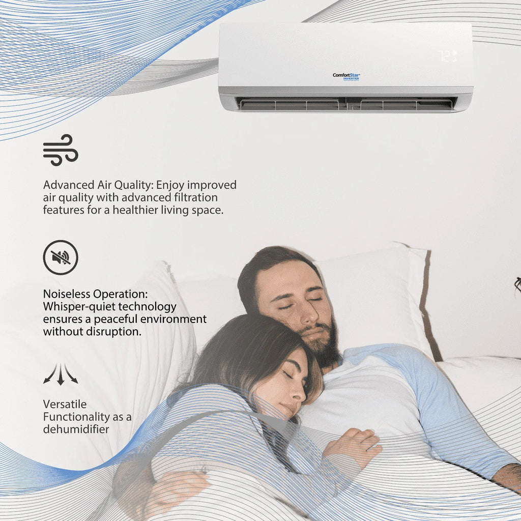 24,000 BTU Ductless Mini-Split Heat Pump System Full Set 220V X806131