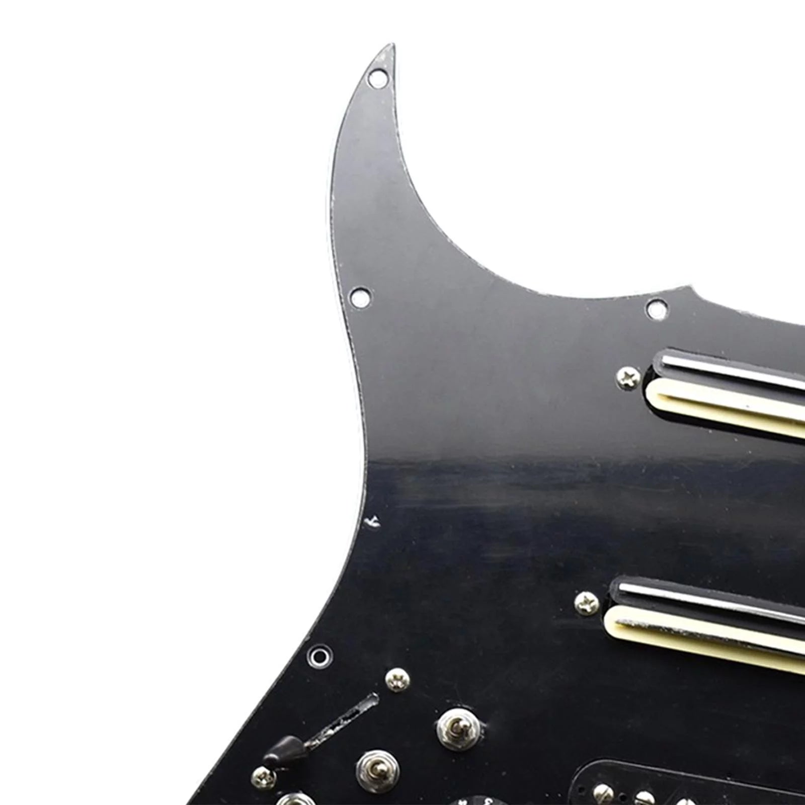 Loaded Pickguard for Electric Guitar, Black A187984