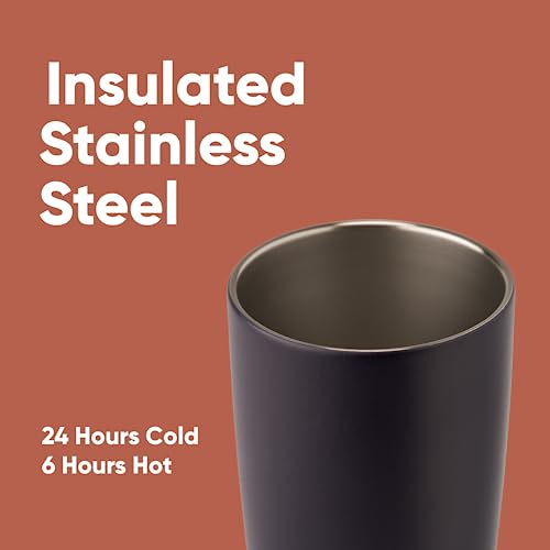 Insulated Stainless Steel Coffee Tumbler, Reusable Travel Mug, 20 oz D3272