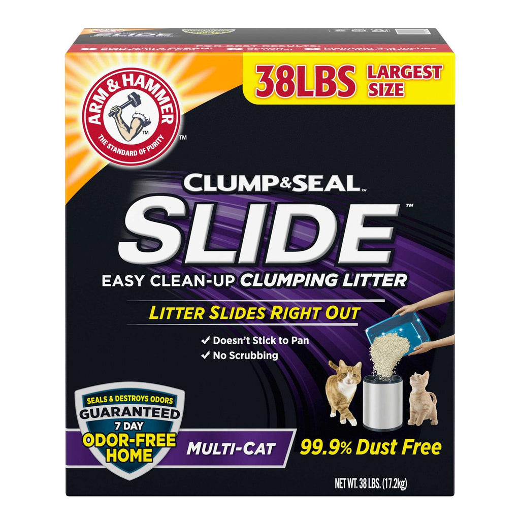 Arm &amp; Hammer Slide Easy Clean-Up Clumping Cat Litter - Pet Supplies online store