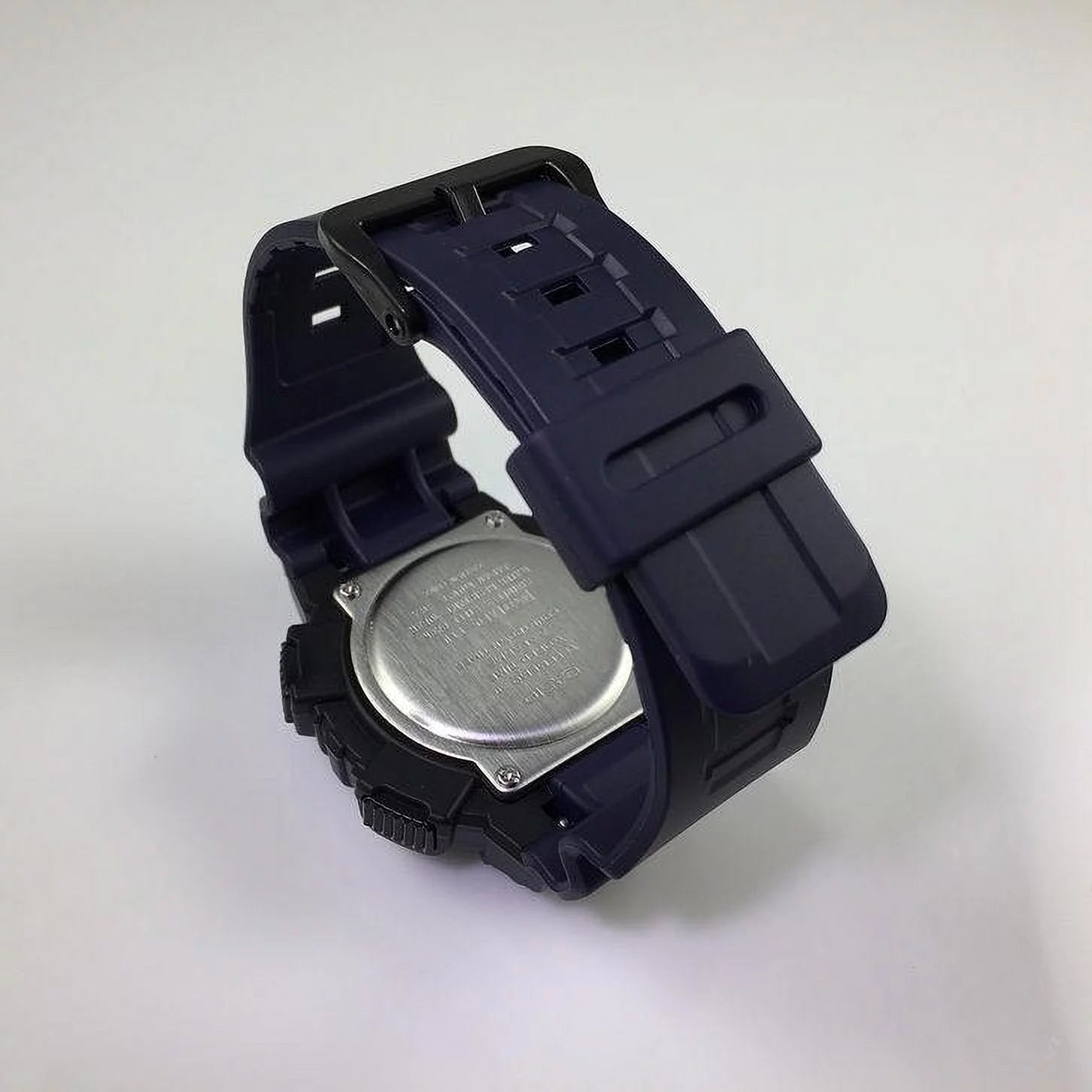 Men's World Time Analog Digital Sport Watch with Resin Band Z908587