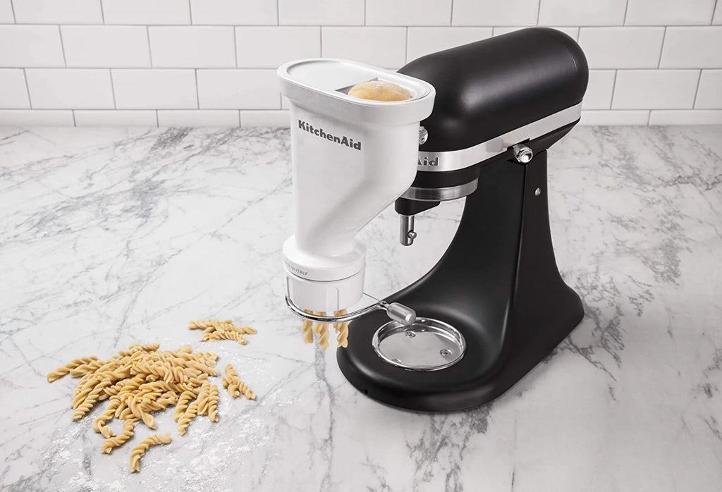 Gourmet Pasta Press Attachment with 6 Interchangeable Pasta Plates E585