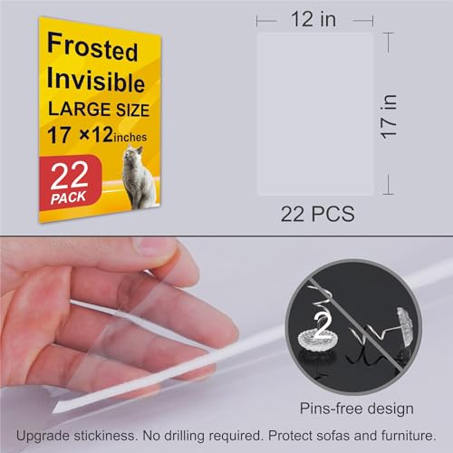Cat Scratch Furniture Protector Tape XL - 12 Pack Q7082