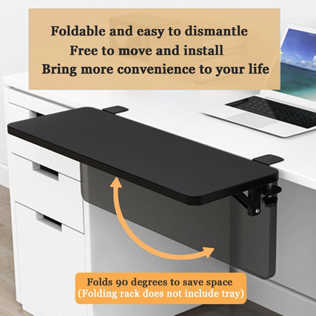 Foldable Desk Extender Bracket with Clamp G3825