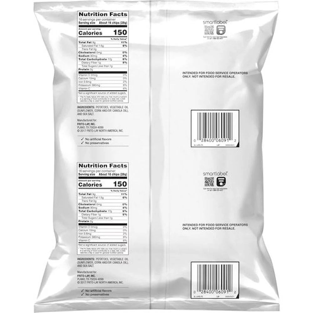 Kettle Potato Chips, 1 Pound, 8 per Case C7012