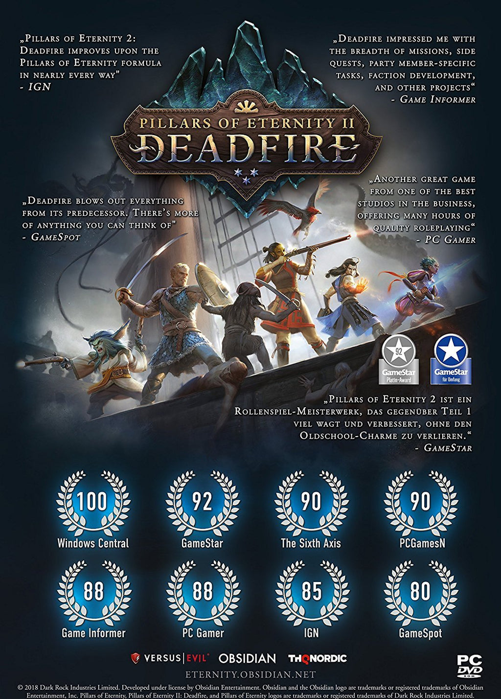 Pillars of Eternity II: Deadfire (PS4) Y544