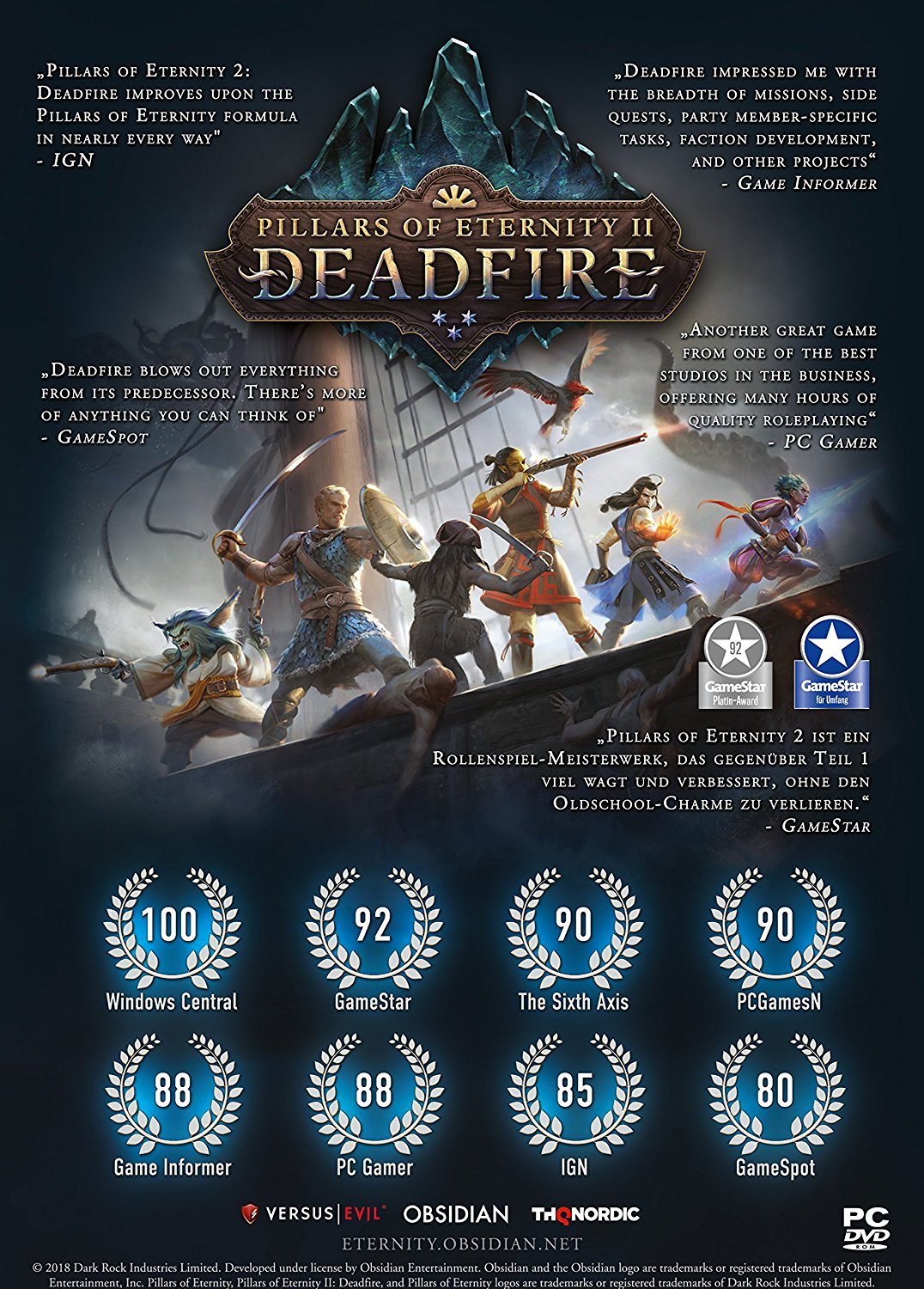 Pillars of Eternity II: Deadfire (PS4) Y544