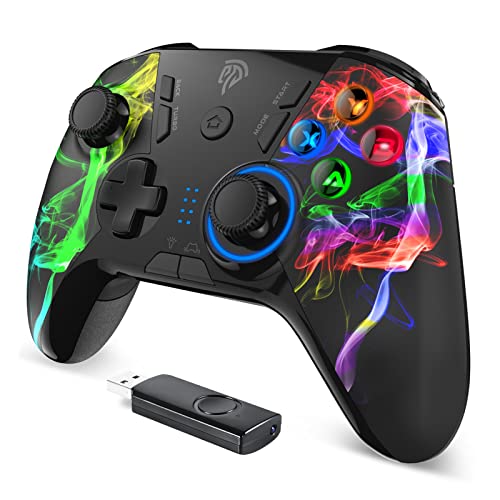 Wireless Gaming Controller with RGB Backlit and Hall Effect Sticks A3433