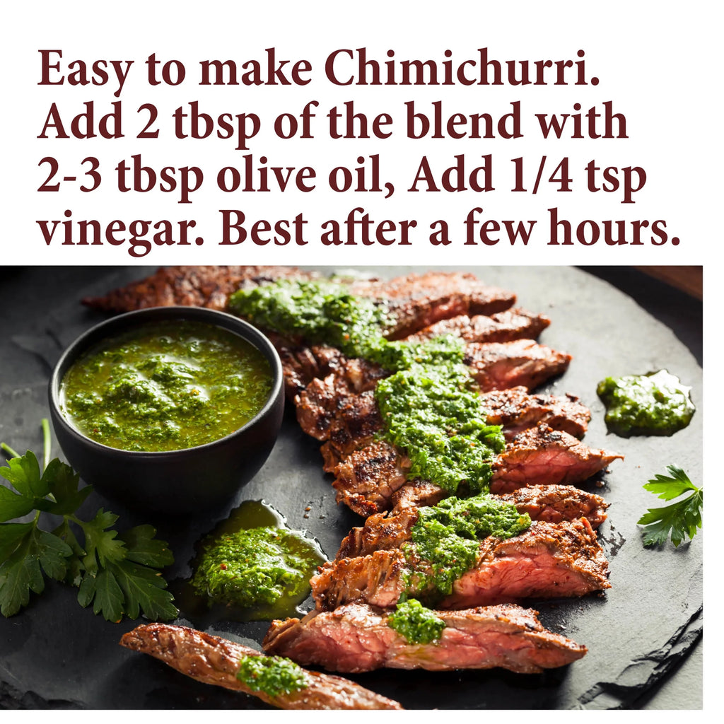 Chimichurri Spice Blend, All Natural, Resealable Pouch, 32 Oz M9122
