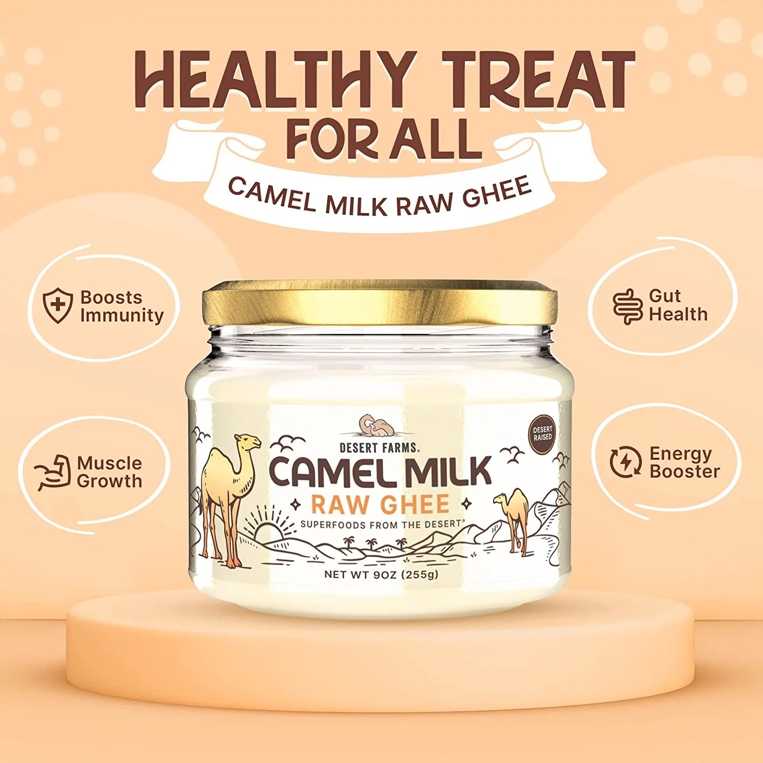 Grass-Fed Camel Ghee Butter, Keto, Lactose Free L620797