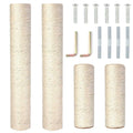 Barelove 4 Pack Cat Scratching Post Replacement 15.7“ 7.9 Natural Sisal Rope Scratcher Posts Refill for Indoor Kittens Tower - Pet Supplies online store