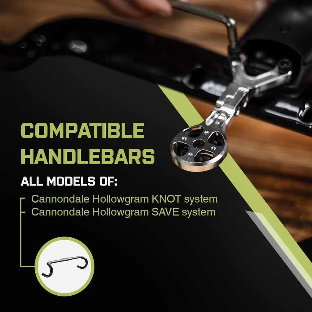 Underbar Mount for Cannondale Hollowgram Knot and Computer Mount Adaptor L35469