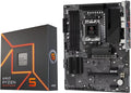 ASRock B650 PG Lighting AM5 ATX Motherboard Bundle with AMD Ryzen 5 7600X, 4 Slots DDR5, PCIE 4.0 x16, 3 M.2 Slots, 2.5Gb LAN, 7.1 Nahimic Audio, Rear USB3.2 Gen2x2 Type-C, 14+2+1 Power Phase