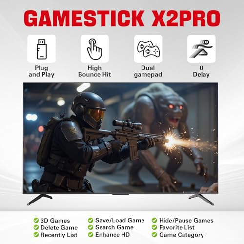 Wireless Retro Gaming Console with 256GB and 42000 Games Z607