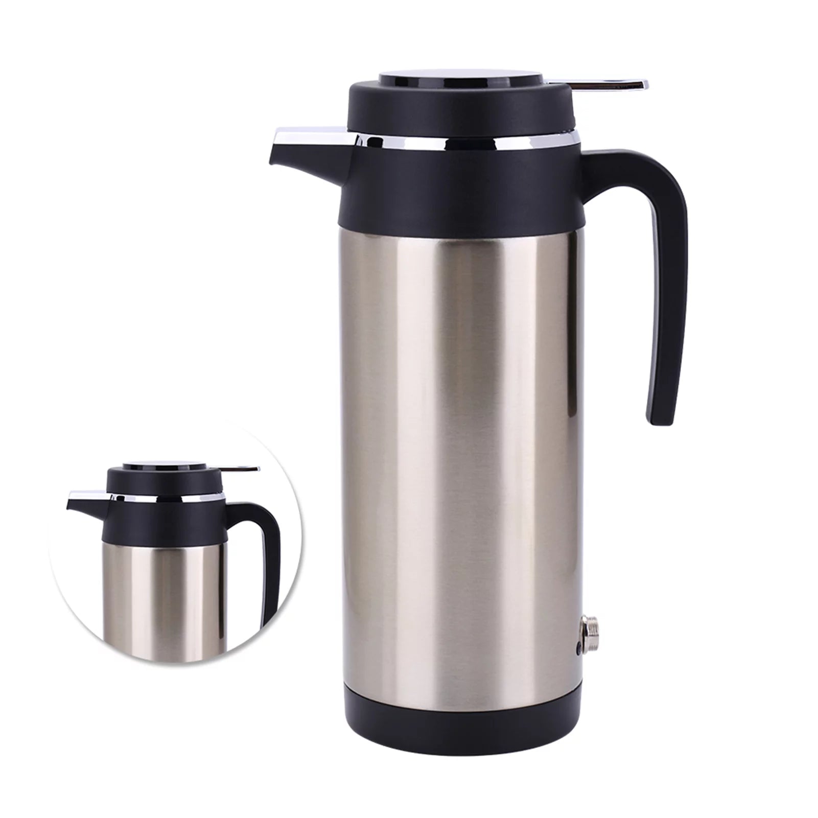 Car Water Heater 1200ml 24V Travel Kettle for Tea Coffee X84702