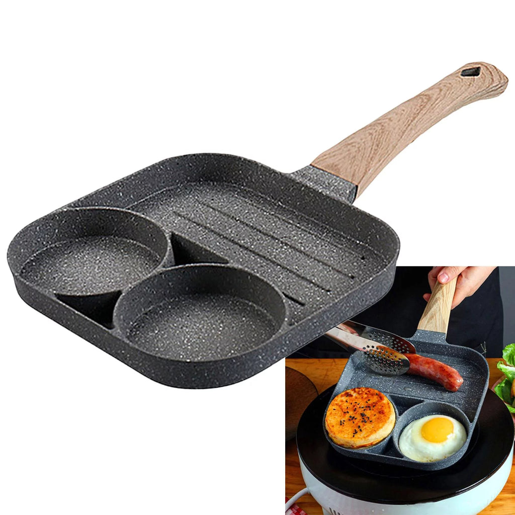 Egg Frying Pan with Long Handle for Steak Pancake Omelet E126010