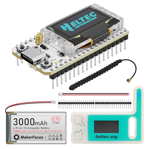 ESP32 LoRa V3 Development Board with 3000mAh Battery and 915MHz Antenna I456