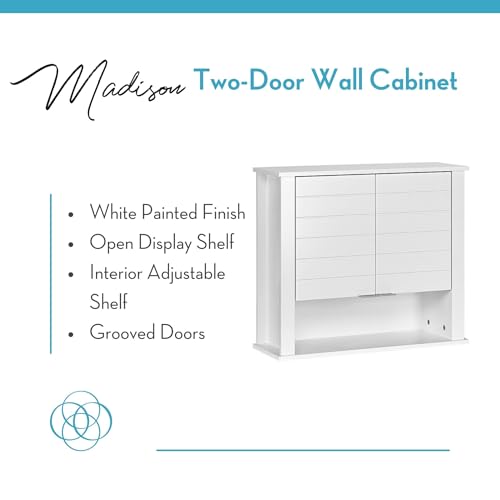 Grey Two-Door Wall Cabinet I744171