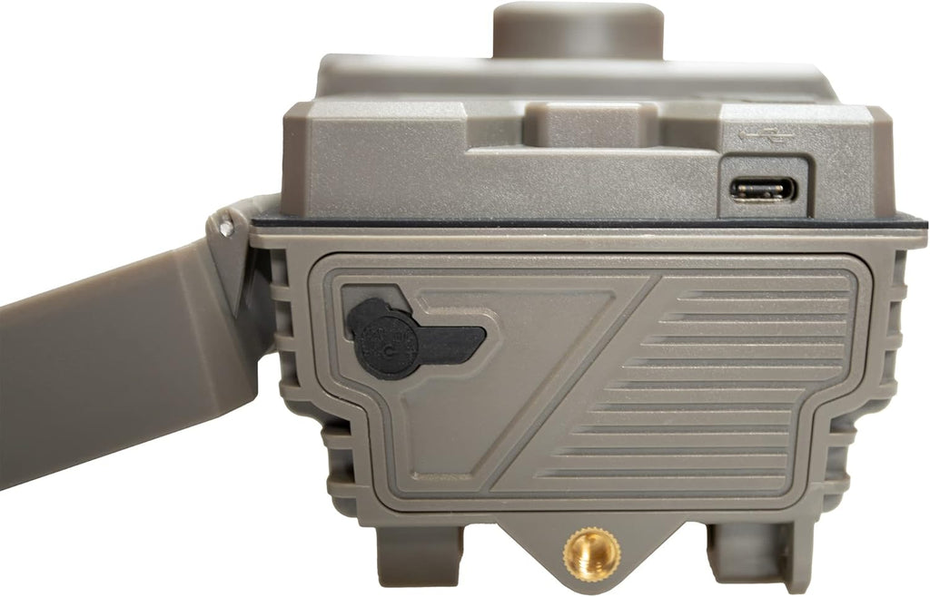 Cellular Trail Camera with No Glow, GPS Tracking, and LCD Screen, 2-Pack with Steel Straps I21640