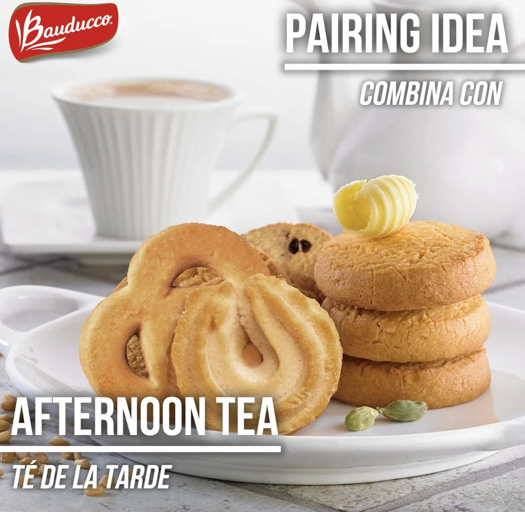 Butter Cookies in Tin, 12 oz, 2-Pack with Bonus Notepad Q9100