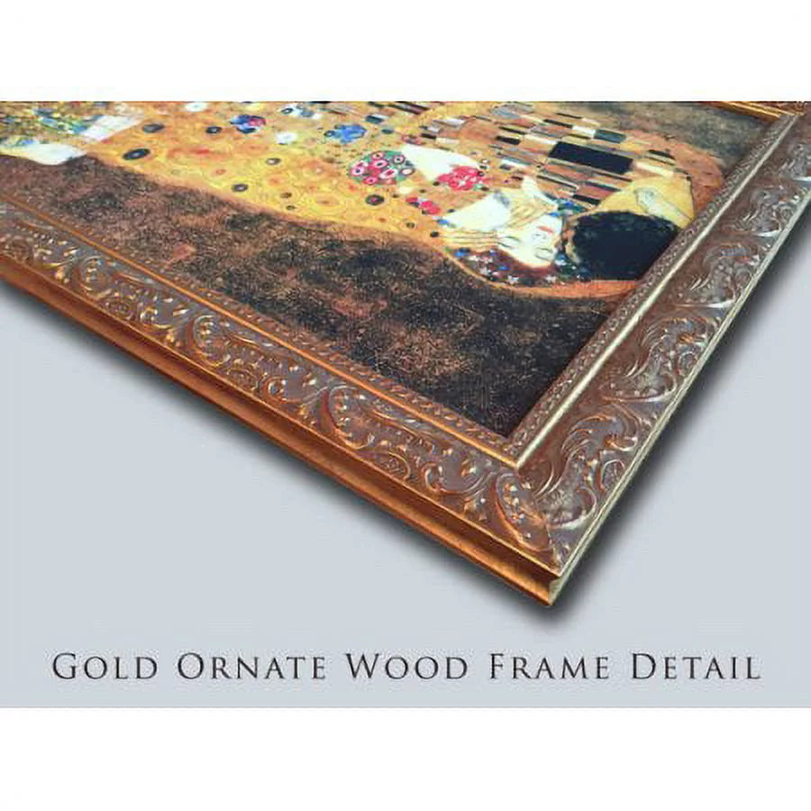 32x25 Gold Ornate Wood Framed Double Matting Museum Art Print O451
