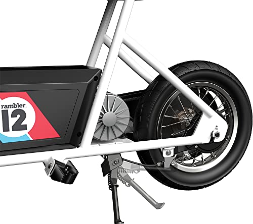 24V Electric Minibike with Retro Style, 12" Air-Filled Tires Z9951