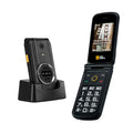 AGM M8 Rugged Flip Phone, 4G LTE Basic Cell Phone, Simple Mobile Phones, Waterproof/Drop-Proof, SOS Side Key, Speed Dial, 104dB Powerful Speaker, Large Keypad/Fonts, Dual SIM Cards, for T-Mobile ONLY