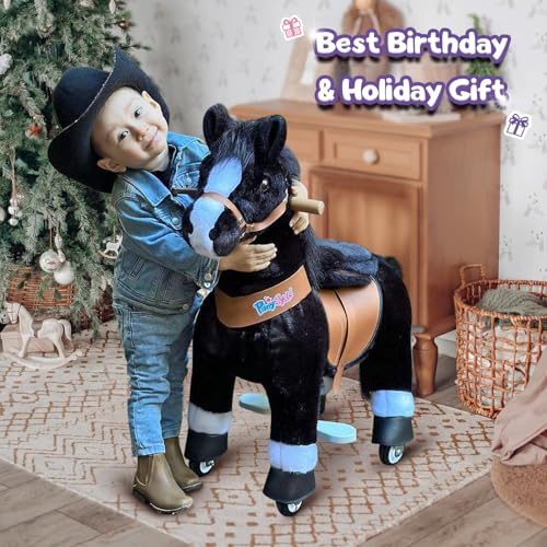 Ride on Horse Toy Plush Walking Animal Zebra Size 3 for Age 3-5 S771836