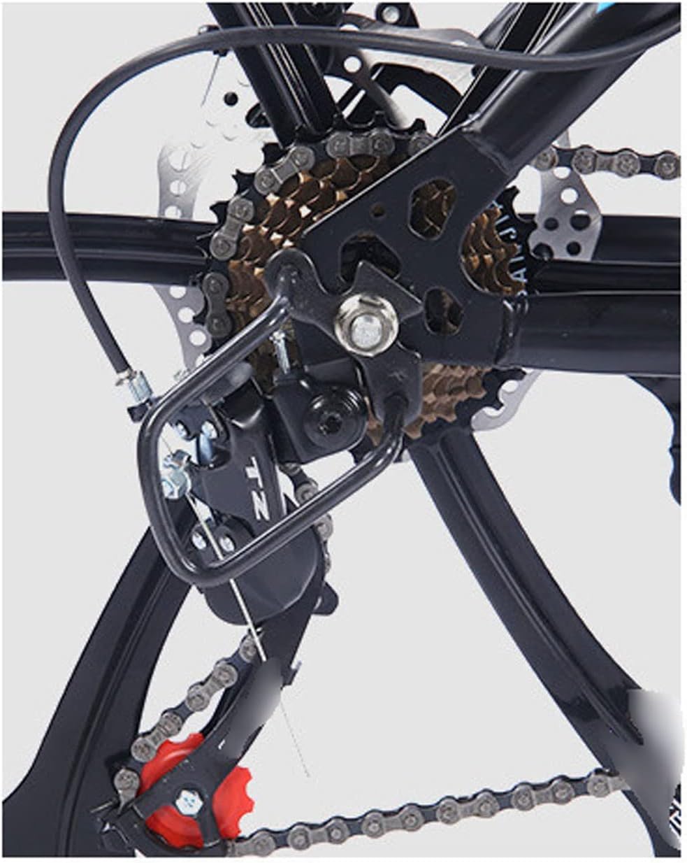 Folding Mountain Bike with Disc Brake and Shock Absorption H612030