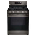 LG LRGL5823D 5.8 Cu. Ft. Black Stainless Gas Convection Smart Range with AirFry