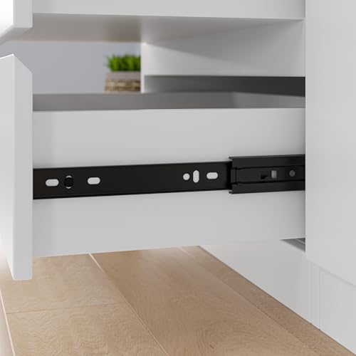 White Wardrobe Closet with Drawers and Doors U924913