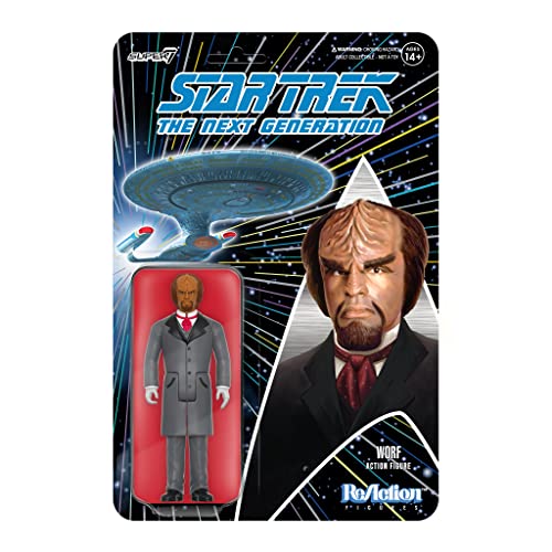 Super7 Star Trek: The Next Generation Guinan - 3.75" Star Trek Action Figure Classic TV Show Collectibles and Retro Toys