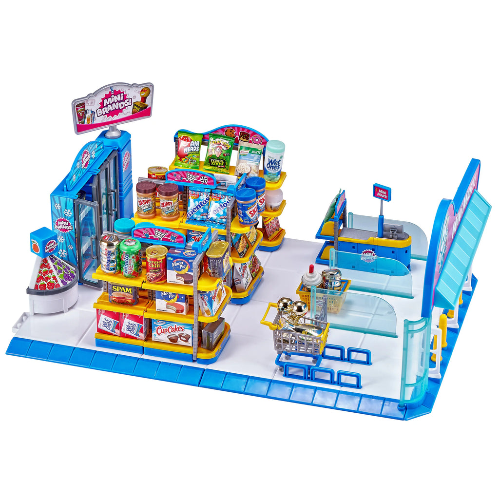 Electronic Mini Mart Playset with 4 Mystery Mini Brands L9801