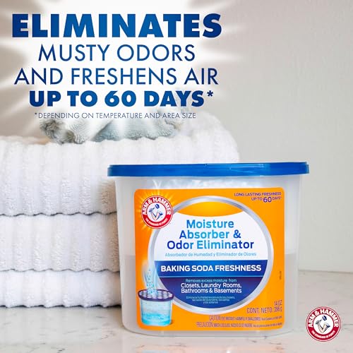 Disposable Moisture Absorber and Odor Eliminator Tub, Fragrance Free, 1 lb. V717
