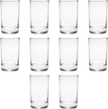 Orange Juice Glasses 5 Oz. Set Of 10, Bulk Pack - Sampler Juice Glass, Mimosa Glass, Glass Cup For Juice, Cup Set - Clear