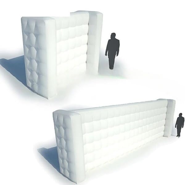 Inflatable Wall Partition Room Divider for Events, 13 FT, White S890