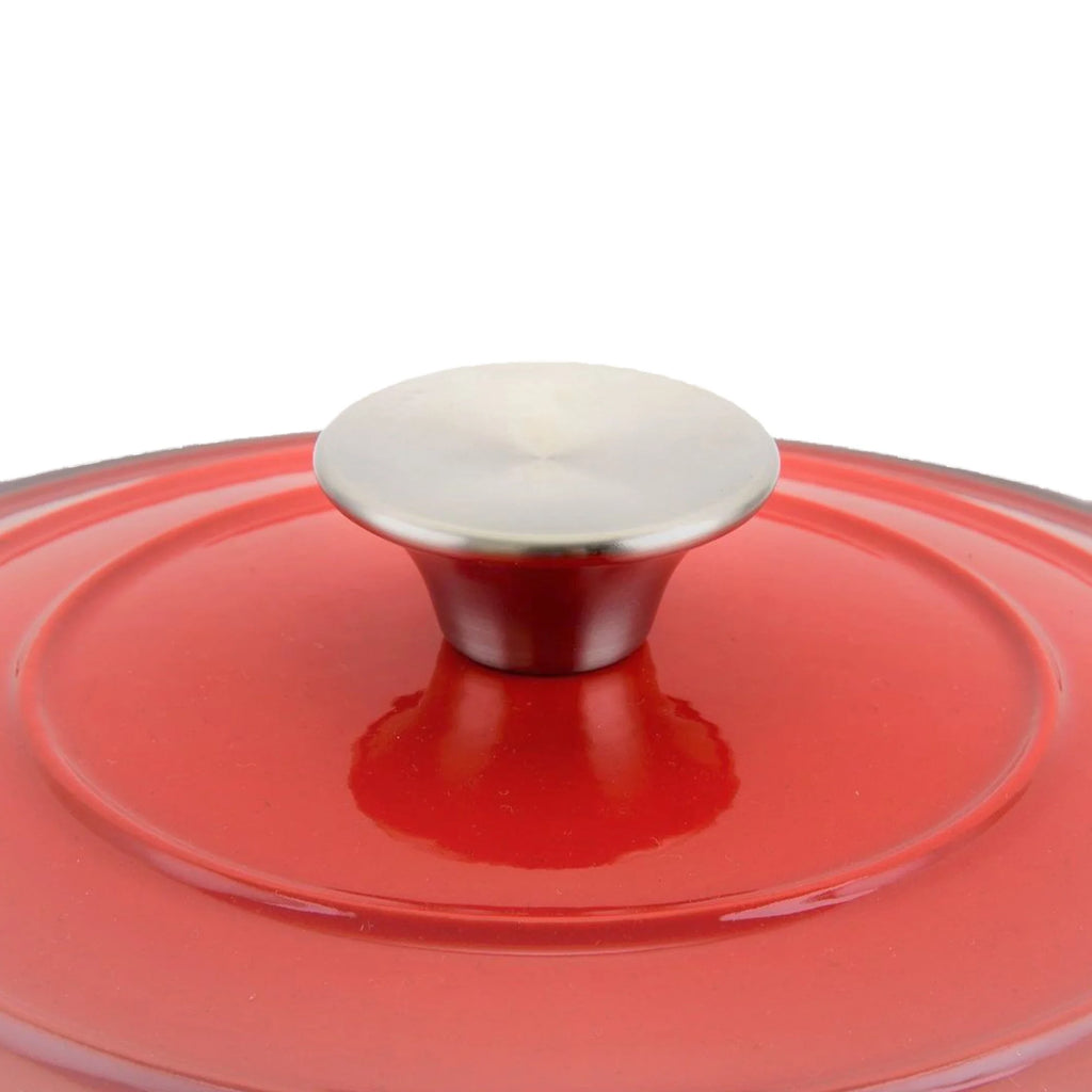 Enameled Cast Iron Covered Dutch Oven Pot, 5.5 Quart X95929