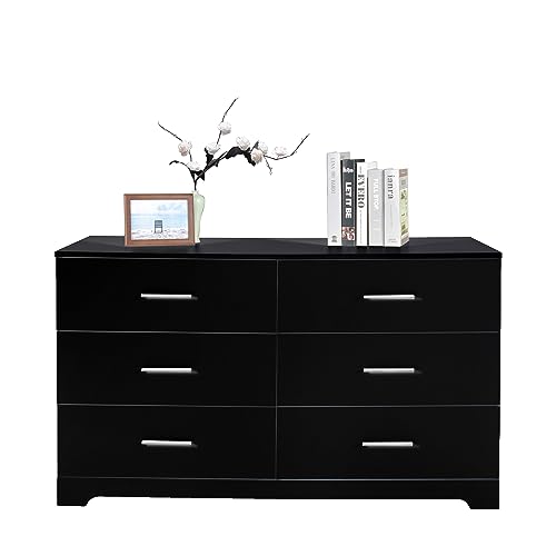 8 Drawer Dresser for Bedroom with Deep Drawers, 55 Inch Wood Chest of Drawers M337
