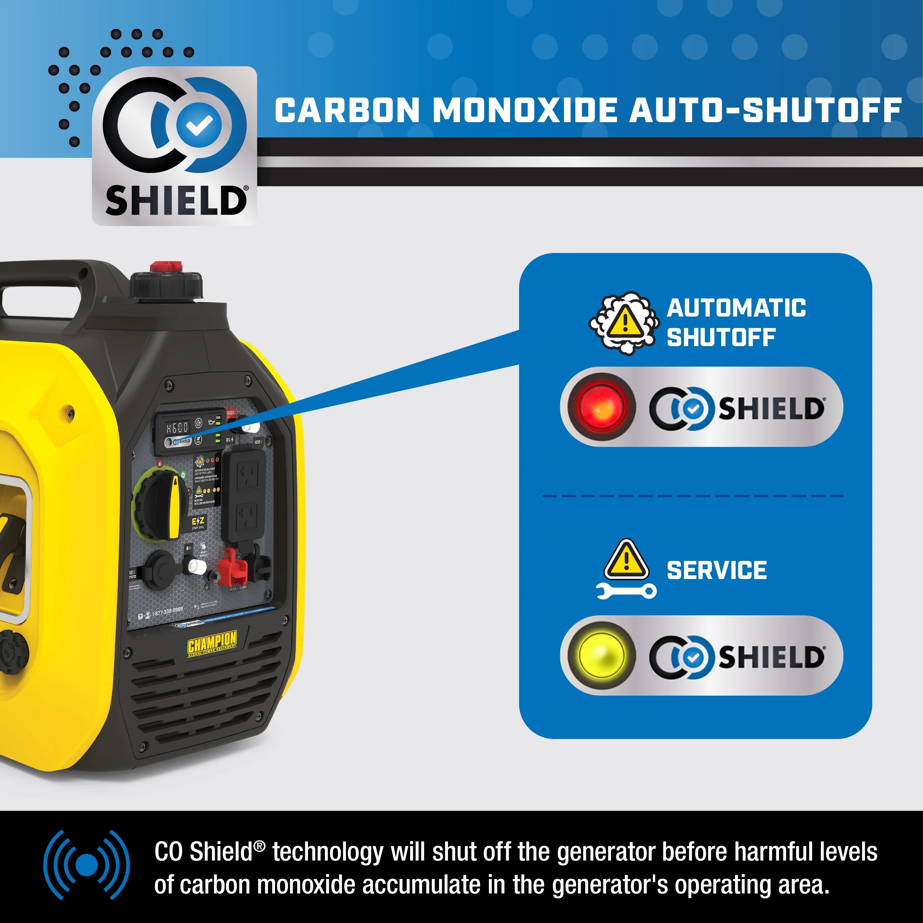 2500-Watt Dual Fuel Portable Inverter Generator with Quiet Technology Y5656