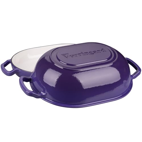Enameled Cast Iron Dutch Oven with Lid for Bread Baking, 5QT M245
