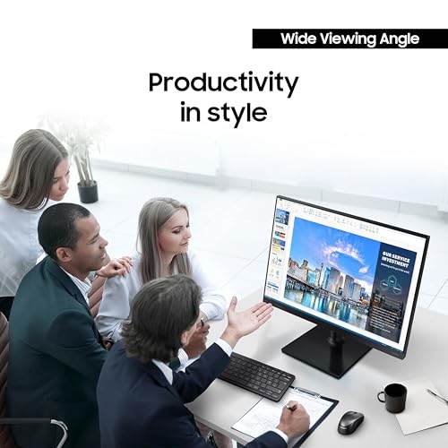 27-Inch FHD 1080p Computer Monitor, 75Hz, IPS Panel, HDMI, USB Hub, Height Adjustable Stand X522812