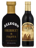 Allegro Brisket & Fajita Sauce and Wild Game Marinade, Variety 2-Pack