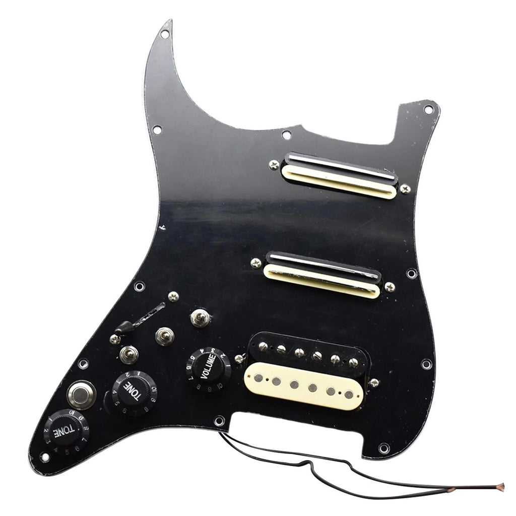 Loaded Pickguard for Electric Guitar, Black A187984
