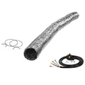 Certified Appliance Accessories Electric Dryer Flex Duct Kit with 4-Wire 30-Amp 6ft Cord, CERT77006