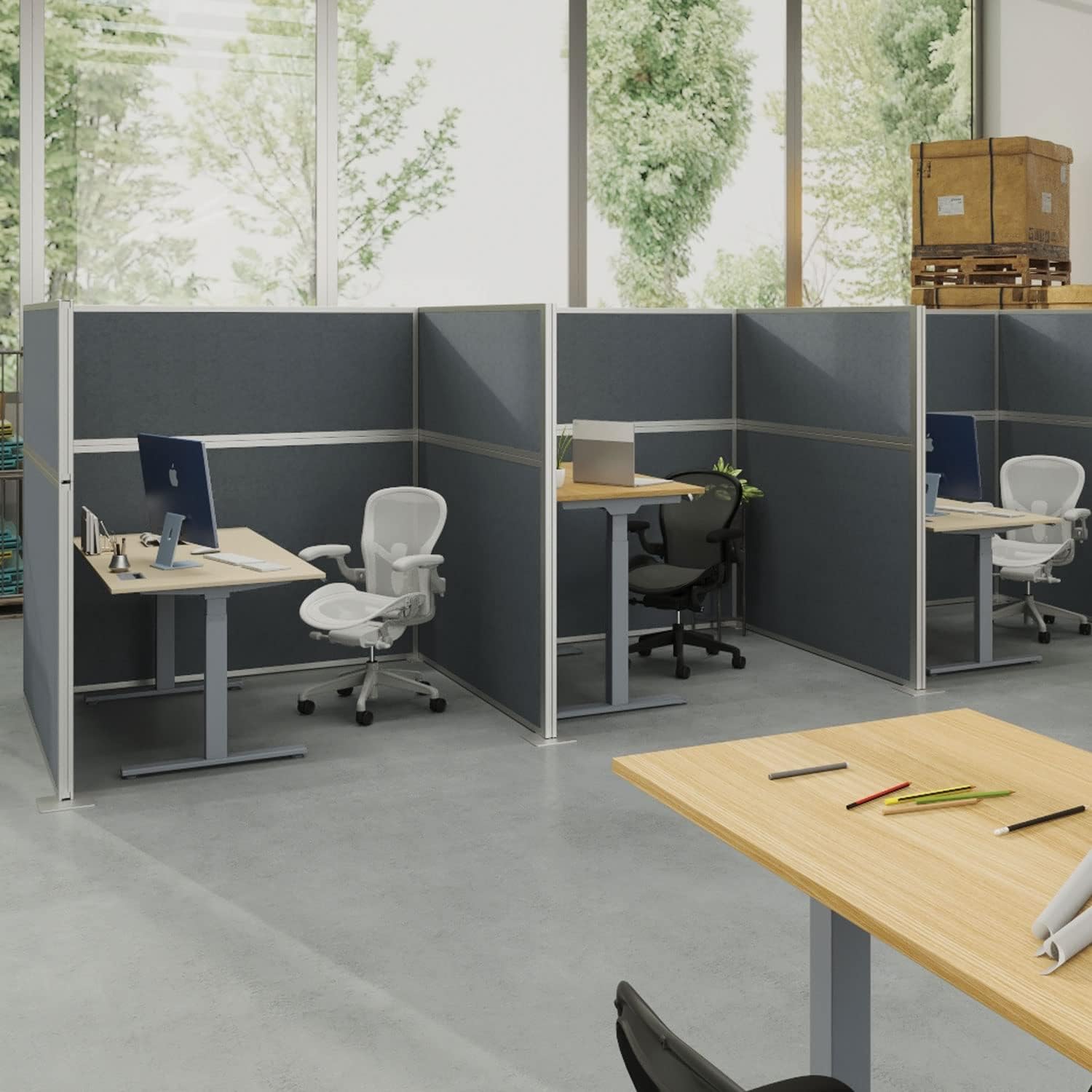 Sound Dampening Cubicle Partition Walls for Desks R87246