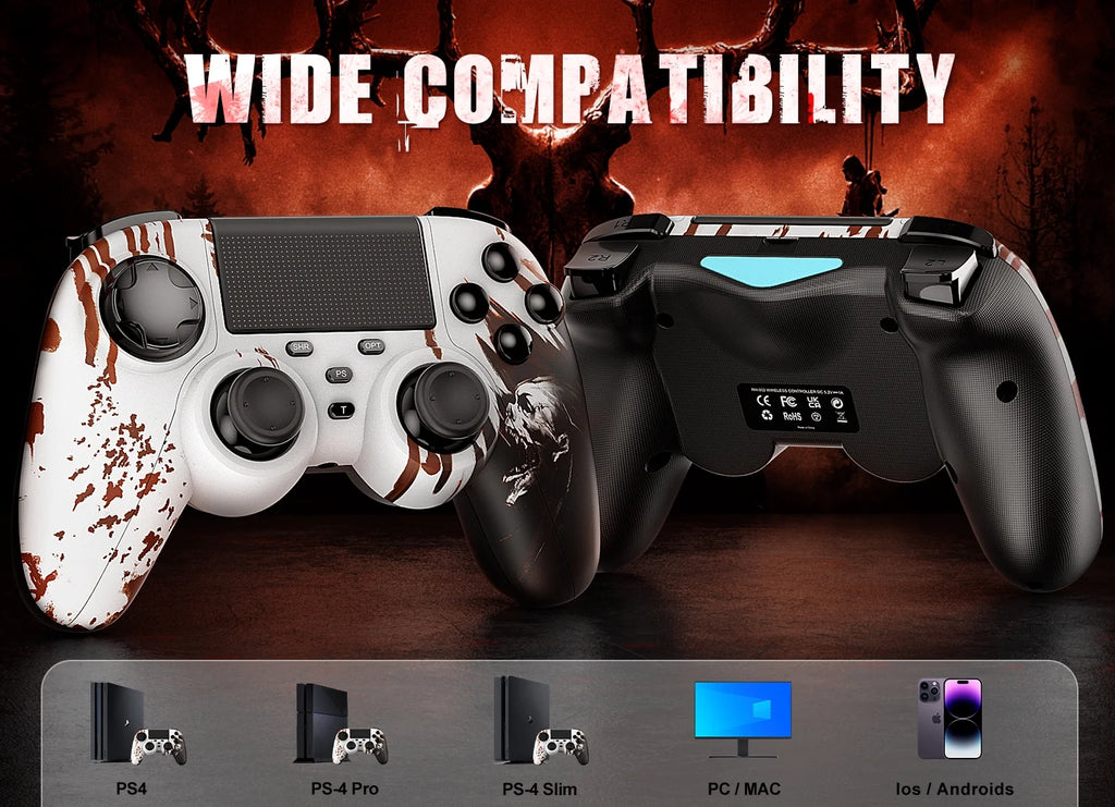 Wireless Controller for PS4 with Double Shock and Motion Sensor M1880