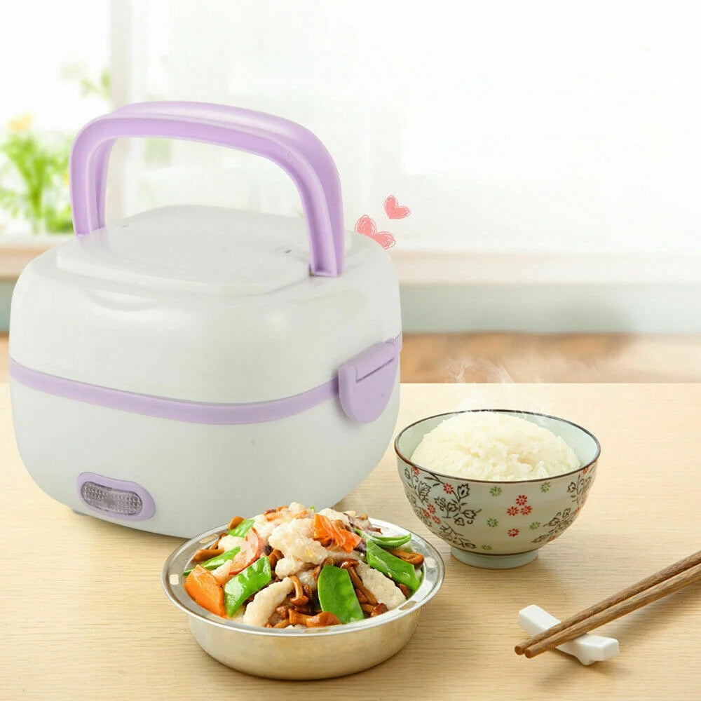 Portable Electric Steamer Lunch Box Mini Rice Cooker E43290
