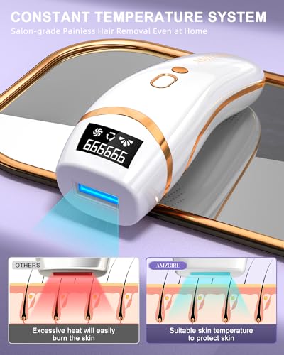 IPL Laser Hair Removal Device with Cooling for Face and Body O7857
