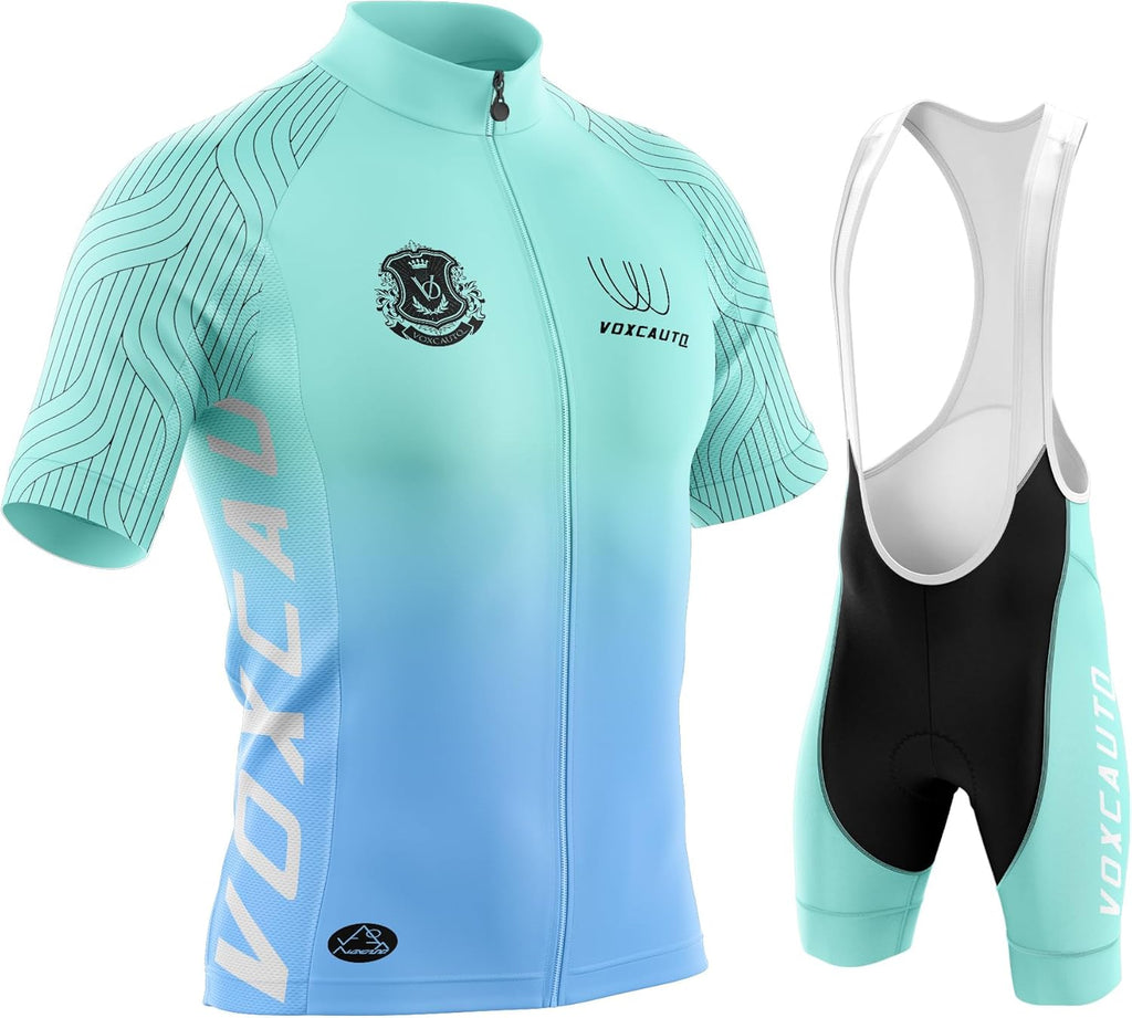 Men's Pro Cycling Jersey Sets - Cycling Jersey Men Set Bib Shorts Set Summer Mountain Bike Bicycle Suit (38,Small)
